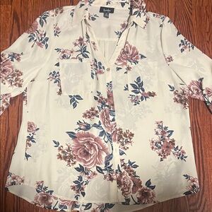Women’s floral blouse